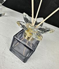 KRİSTAL TEPELİ KOKU ŞİŞESİ FÜME GOLD