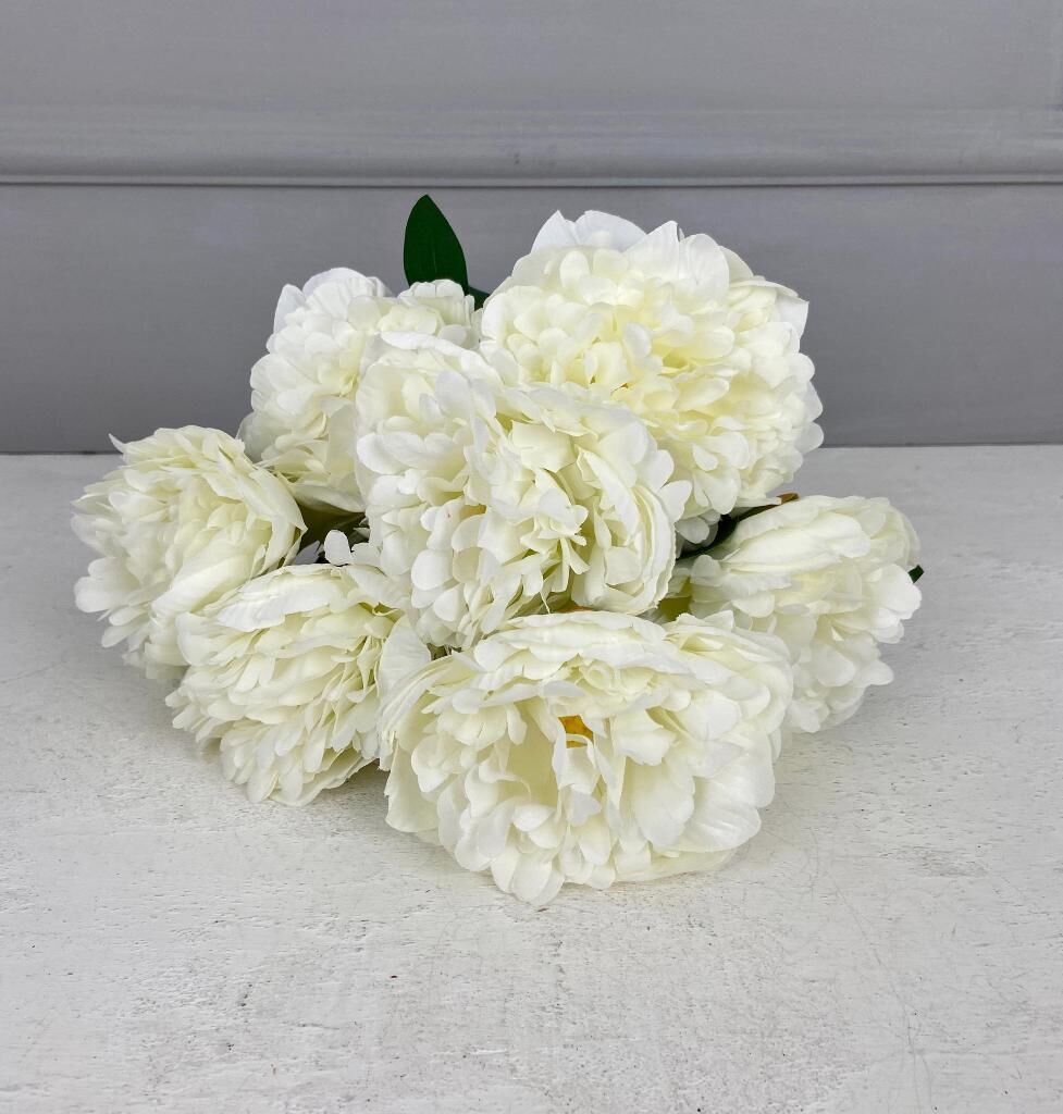 YAPAY ŞAKAYIK BUKETİ BEYAZ