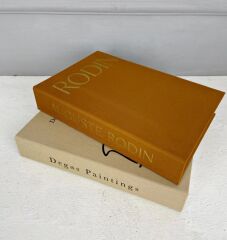 2'Lİ KUMAŞ KAPLI DEKORATİF KİTAP KUTUSU SETİ HARDAL VE AÇIK KAHVE