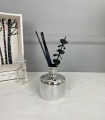 LÜKS SERAMİK ODA KOKUSU KOKU DAHİL GÜMÜŞ