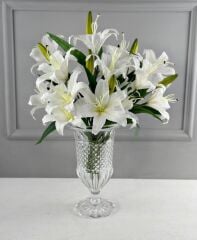 YAPAY LÜKS LİLYUM ÇİÇEK BUKETİ