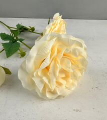 3'LÜ YAPAY UZUN GÜL BUKETİ KREM