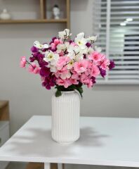 YAPAY BAHAR BUKETİ FUŞYA