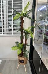 AYAKLI HASIR SEPET SAKSI BÜYÜK ACIK KAHVE