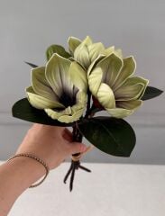 KÜÇÜK BOY LÜKS MANOLYA BUKETİ YEŞİL