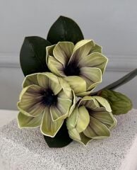 KÜÇÜK BOY LÜKS MANOLYA BUKETİ YEŞİL