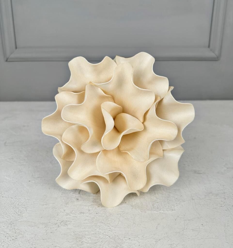 KREM YAPAY LATEKS EVA ÇİÇEK