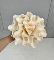 KREM YAPAY LATEKS EVA ÇİÇEK