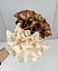 KAHVE YAPAY LATEKS EVA ÇİÇEK