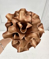 KAHVE YAPAY LATEKS EVA ÇİÇEK