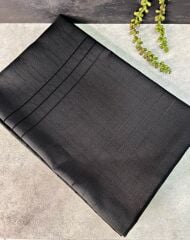 ŞERİTLİ MASA ÖRTÜSÜ SİYAH 160x220 CM