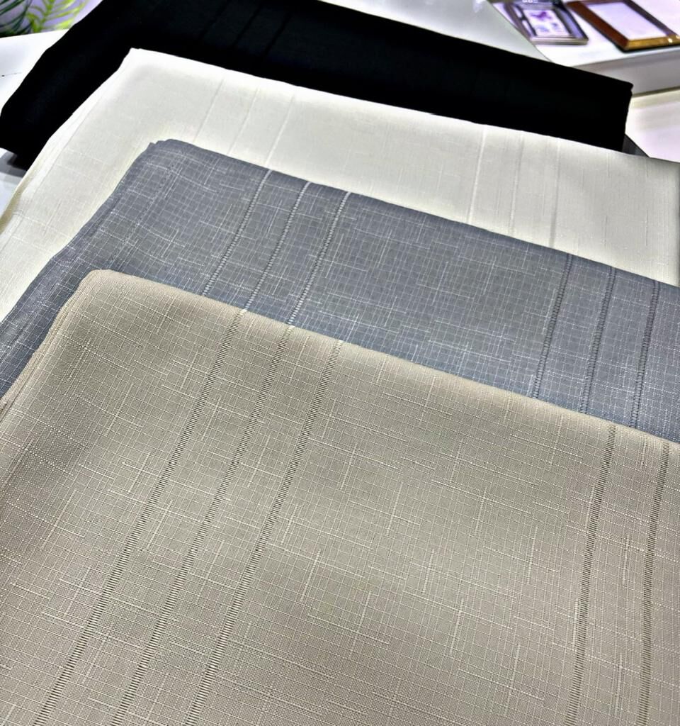 ŞERİTLİ MASA ÖRTÜSÜ KREM 160x220 CM