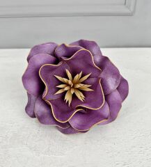 LATEKS EVA ÇİÇEK MOR