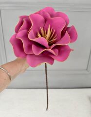 LATEKS EVA ÇİÇEK KOYU PEMBE