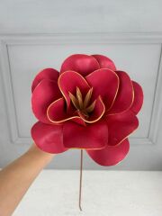 LATEKS EVA ÇİÇEK BORDO