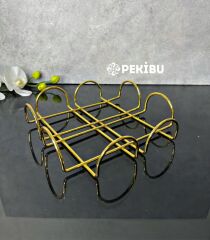 METAL KARE PEÇETELİK GOLD