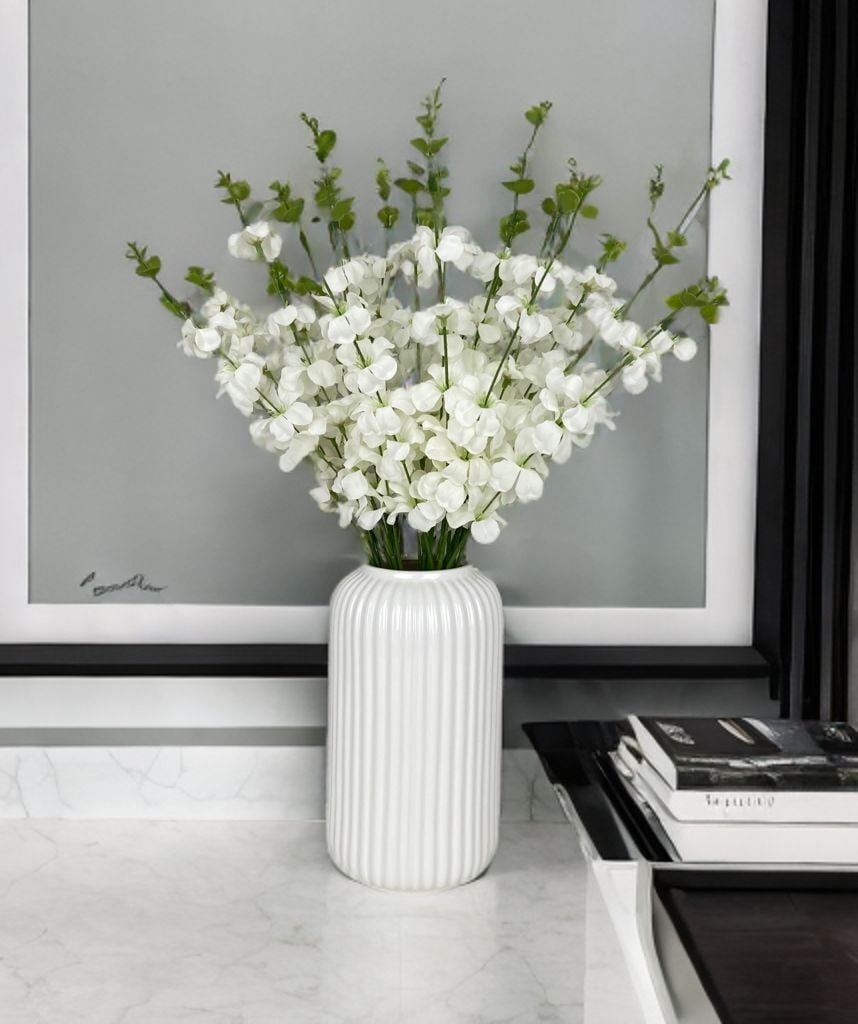 YAPAY LÜKS  VADE ÇİÇEĞİ BEYAZ