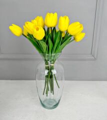 MODERN SADE CAM VAZO ŞEFFAF