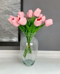 MODERN SADE CAM VAZO ŞEFFAF