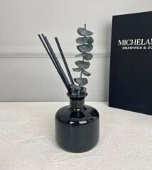 LÜKS SERAMİK ODA KOKUSU KOKU DAHİL SİYAH