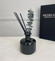 LÜKS SERAMİK ODA KOKUSU KOKU DAHİL SİYAH