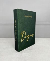 KUMAŞ KAPLI DEKORATİF KİTAP KUTUSU YEŞİL