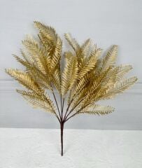 YAPAY YELPAZE ÇİÇEK MAT GOLD