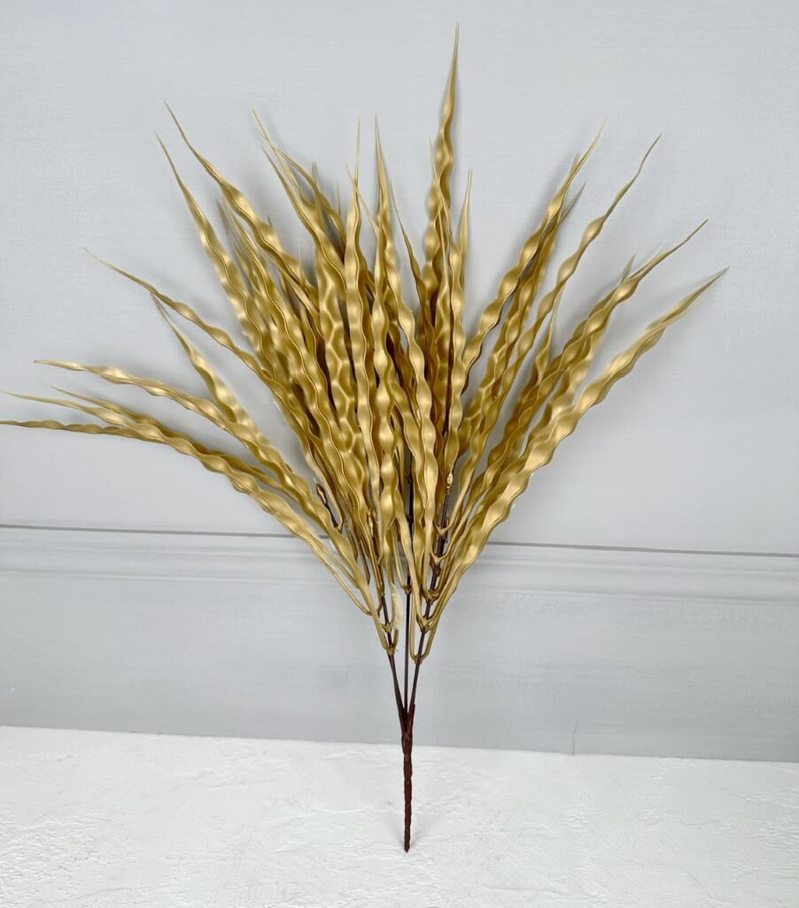 YAPAY UZUN BURGU ÇİÇEK GOLD