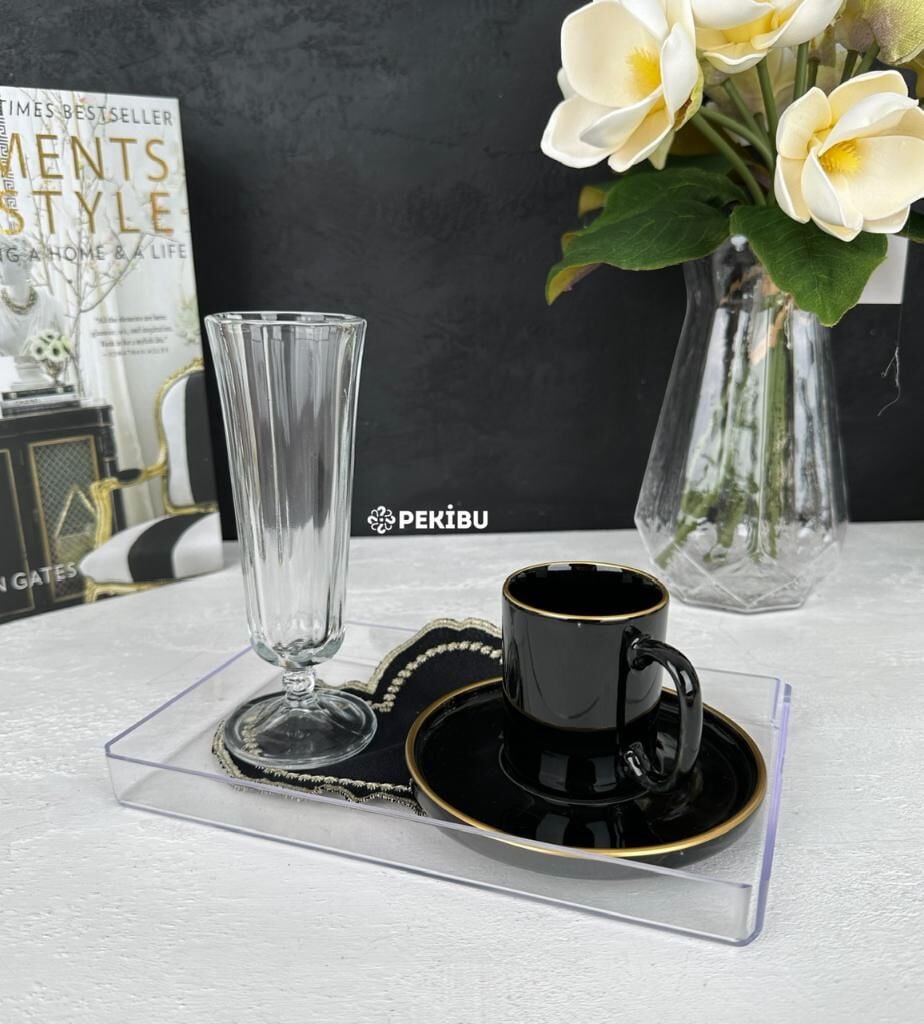 AKRİLİK SERVİS SUNUM TEPSİSİ