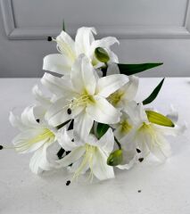 YAPAY LÜKS LİLYUM ÇİÇEK BUKETİ