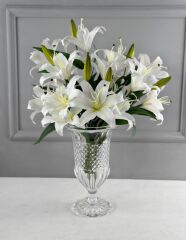 YAPAY LÜKS LİLYUM ÇİÇEK BUKETİ