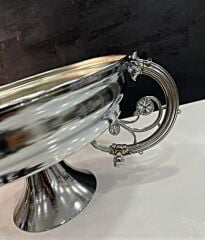 KOLLU BÜYÜK LÜKS VAZO GÜMÜŞ