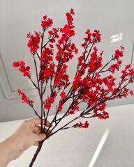 YAPAY BAHAR ÇİÇEĞİ KIRMIZI