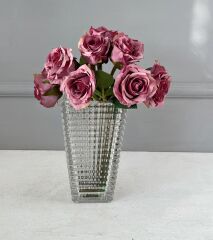 LÜKS DOKULU 11'Lİ YAPAY GÜL BUKETİ GÜL KURUSU