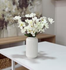 YAPAY BAHAR BUKETİ BEYAZ