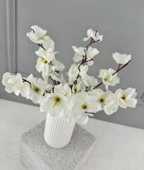 YAPAY BAHAR BUKETİ BEYAZ