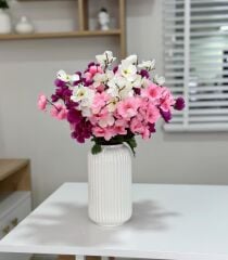 YAPAY BAHAR BUKETİ PEMBE