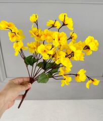 YAPAY BAHAR BUKETİ SARI