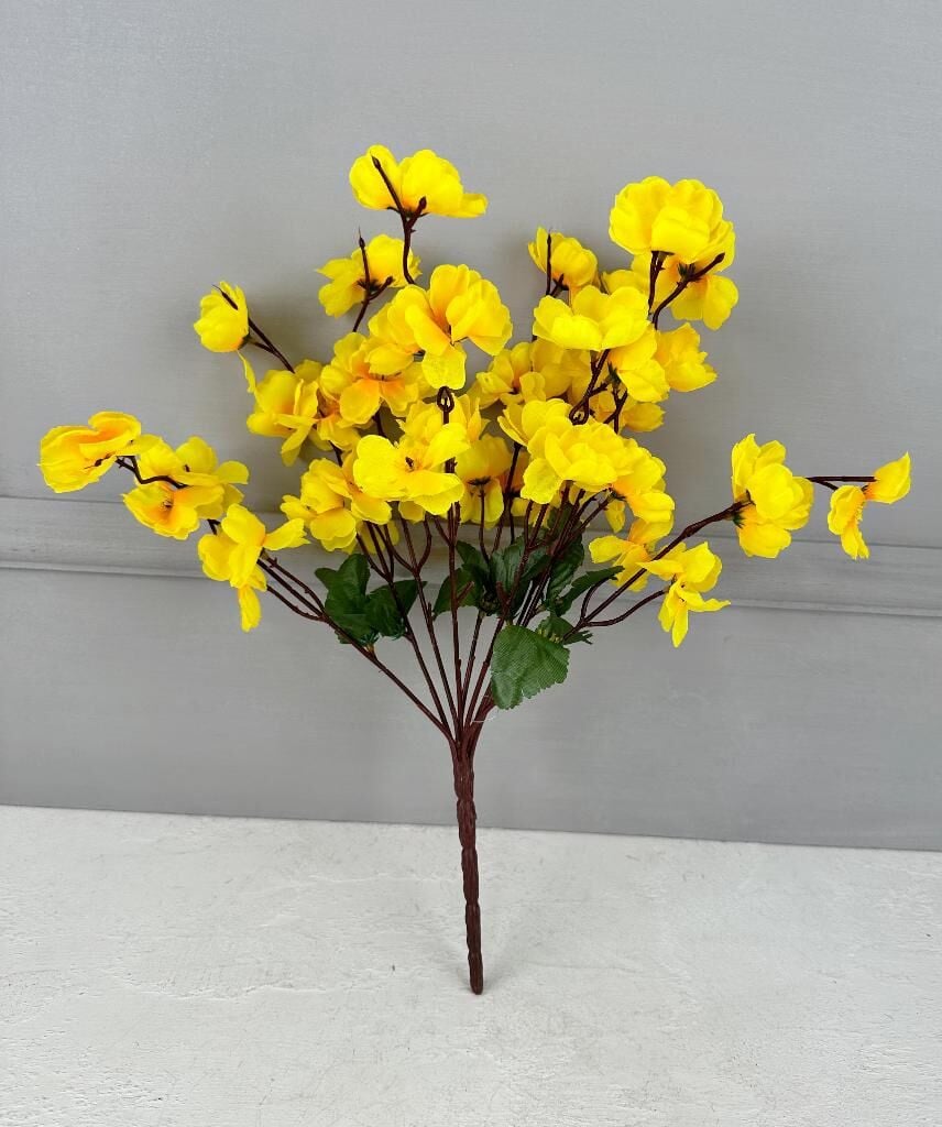 YAPAY BAHAR BUKETİ SARI