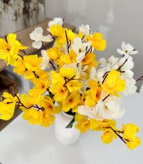 YAPAY BAHAR BUKETİ SARI