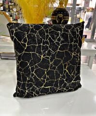 YALDIZLI KADİFE KILIF SİYAH GOLD