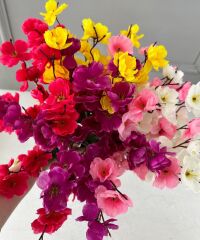 YAPAY BAHAR BUKETİ KOYU PEMBE