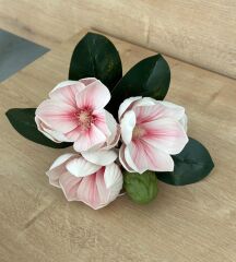 KÜÇÜK BOY LÜKS MANOLYA BUKETİ PEMBE