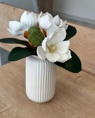 KÜÇÜK BOY LÜKS MANOLYA BUKETİ BEYAZ