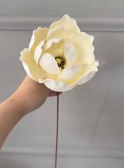 İTHAL LÜKS MANOLYA DALI KREM