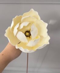 İTHAL LÜKS MANOLYA DALI KREM