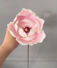 İTHAL LÜKS MANOLYA DALI AÇIK PEMBE