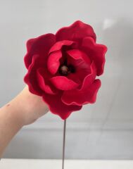 İTHAL LÜKS MANOLYA DALI KIRMIZI