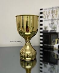 METAL KADEH VAZO GOLD BÜYÜK