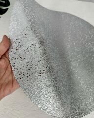 LATEKS 6'LI YUVARLAK SUPLA HASIR GÜMÜŞ